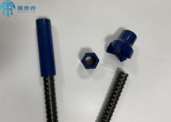 T40 3M Self Drilling Anchor Bar For Rock Bolting And Soil Nailing