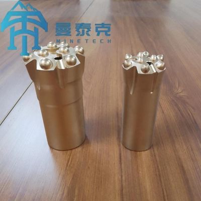 Flat Face Thread Button Bit Tunneling Project Drilling Tools