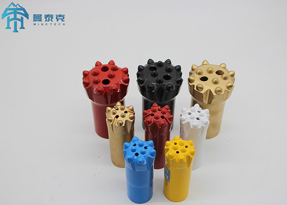 Utensile per punta a bottone con filettatura Tophammer diametro 64 mm R32