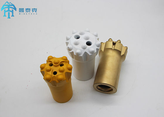 T38 Top Hammer Thread Button Bits Carburo di tungsteno e acciaio legato ad alta resistenza