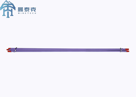 22 mm Hex Integral Drill Rod 800 mm Lunghezza per il mining sotterraneo
