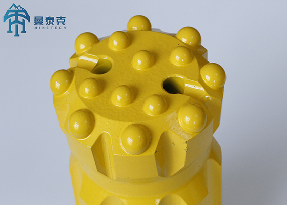 T45 89mm Retrac Tungsteno Carburo Thread Button Bit Per Hard Rock