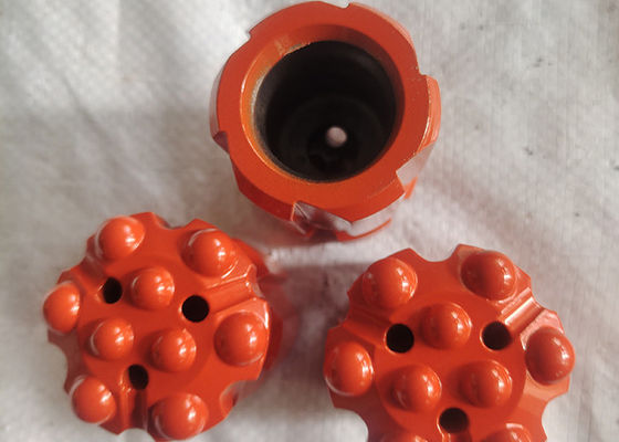 Punta a bottone retrattile in carburo di tungsteno ad alte prestazioni e alta efficienza R32 51mm per perforazione di roccia dura a prezzo di fabbrica