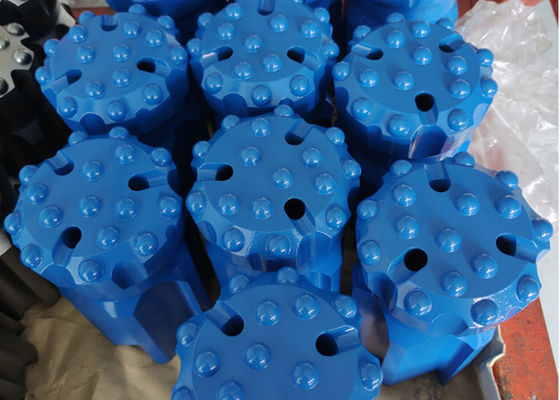 Flat Face 89mm T51 Thread Button Bit per l'estrazione sotterranea