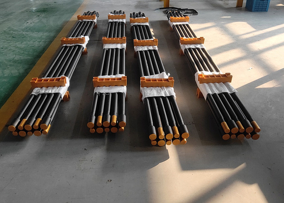 Top Hammer 3,66m T38 M/F Thread Drill Rod Per la trivellazione della roccia