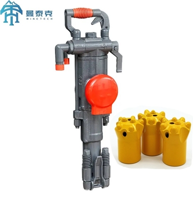 Forgiazione S82 Pusher Leg Rock Drilling Machine con H22 X 108mm Shank