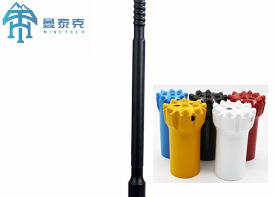 T38 Speed Rod MF 3660mm Thread Drill Rod per la perforazione in roccia dura