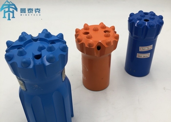 R38 76 mm foratura a pulsante a filo per foratura a faccia piatta per foratura di rocce