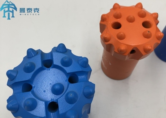 T45 89mm Strato di trivellazione di roccia con pulsante per la realizzazione di gallerie