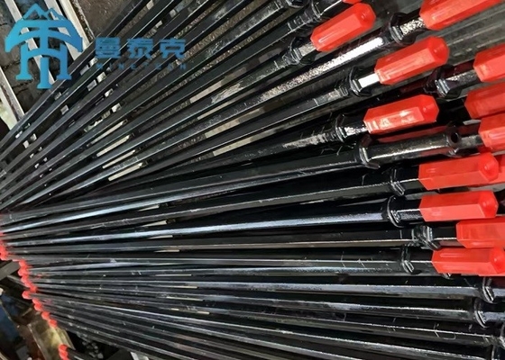 Strato di trivellazione integrale di 22 mm per la trivellazione pneumatica in roccia 2400 mm di lunghezza