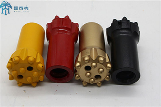76mm T45 Threaded Button Bits Rock Drilling Tools  for Drifting and Tunneling