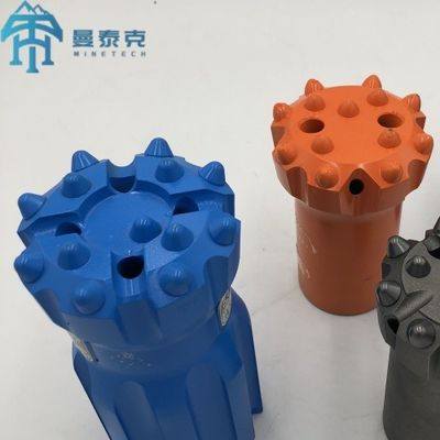 64-127mm Forging Retract Button Bit with Raised Center for Rock Drilling and Mining Well