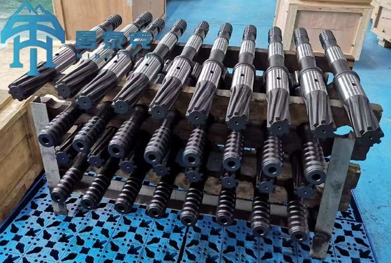L'estrazione mineraria foggia l'acciaio legato dell'adattatore dello stinco del filo della perforazione di roccia T51