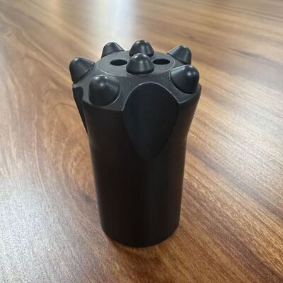 Taper Drill Bit 38mm 8 bottoni Bits di trivellazione in roccia per la trivellazione e l'estrazione mineraria