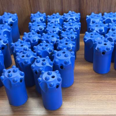7 11 12 Gradi Conical Button Drill Bits Strumenti per la perforazione in roccia per la cava e la miniera
