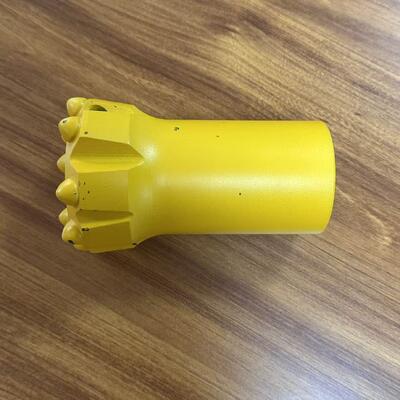Punta a bottone con filettatura R32 da 43 mm per perforazione esplosiva in progetti infrastrutturali