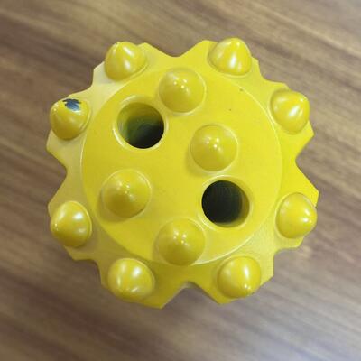 Punta a bottone con filettatura R32 da 43 mm per perforazione esplosiva in progetti infrastrutturali