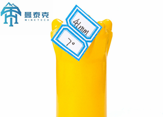 7 utensile a inserti giallo di perforazione di grado 41mm che forgia roccia
