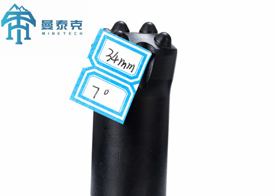 34 mm 7 gradi conicolato buttone bit con zin rivestito all'interno di attrezzi minerari