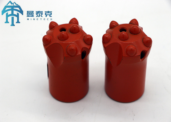 Strumento di trivellazione in roccia resistente all'usura Tape Button Bit per la trivellazione mineraria