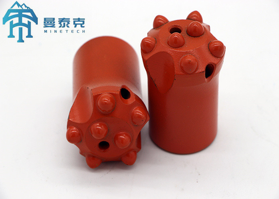 Buttone coniato di precisione Short Skirt Carbide Steel Drill Bit con bottone personalizzato numero 7°/11° coniato