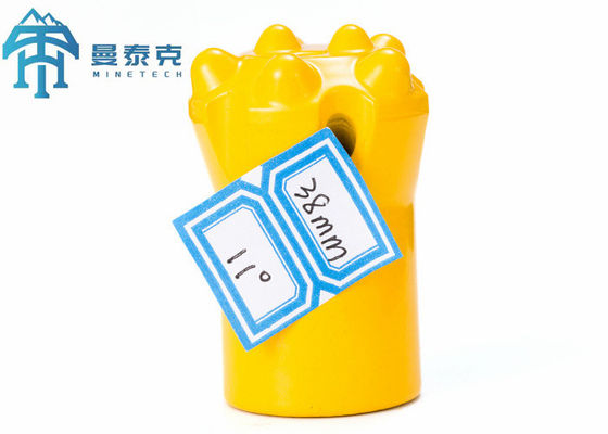 Bottoni in metallo duro Punte a bottone affusolate pressate a caldo da 38 mm per prestazioni di perforazione