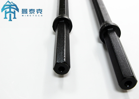 Strumenti di trivellazione Hex22 7/11/12 Gradi Tapered Rock Drill Rod per Jack Hammer