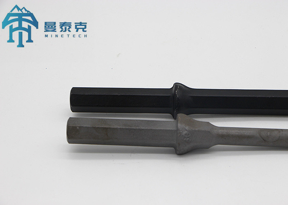 Asta di perforazione esagonale da 1208 mm per sabbiatura di piccoli fori Parte del martello pneumatico