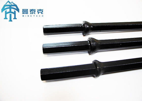 H22 1000mm Strumento per la trivellazione di rocce Esagonale Scavo minerario 12 gradi Tapered Drill Taper Rod