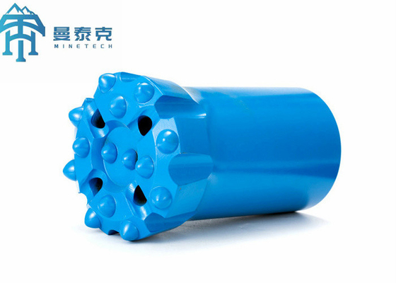 Carburo di tungsteno T51 102mm 4 Strumenti di perforazione della roccia del pezzo di perforazione della roccia della miniera del foro di lavaggio