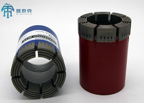 Sedi di perforazione geologica Strumenti di perforazione del nucleo di diamanti per misurazione e lavorazione