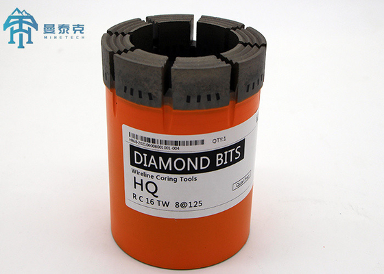 Sedi di perforazione geologica Strumenti di perforazione del nucleo di diamanti per misurazione e lavorazione