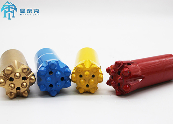Tunneling ST58 Thread Button Bit Carburo di tungsteno e acciaio legato ad alta resistenza