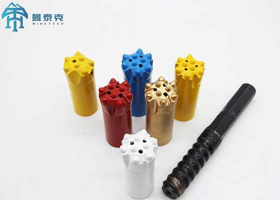 Uni Face Thread Button Bit per la miniera con T51 a filo
