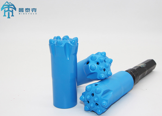 Mth Drop Center SR35 Thread Button Bit Diametro 127 mm Colore blu
