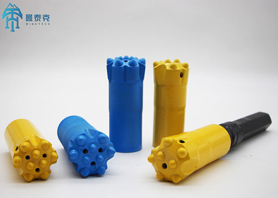 43-127 mm di diametro H Thread Rock Drill Bits Soluzione per la cava duratura