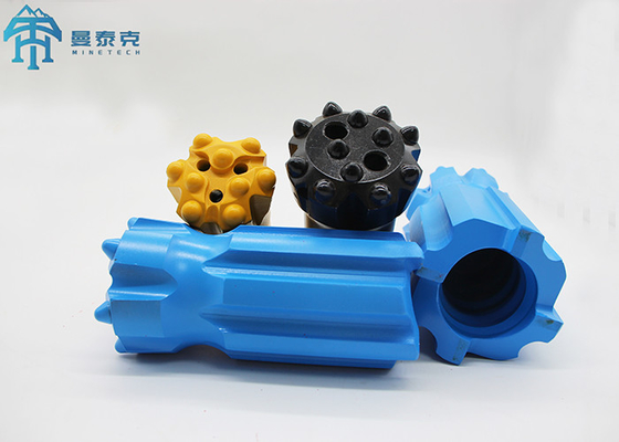 Top Hammer 76mm T45 Retract Button Bit Carburo di cemento strumento di estrazione