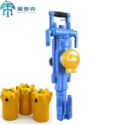 Air Leg Rock Drill Compressore d'aria Jack pneumatico martello attrezzatura di perforazione rocciosa YT27