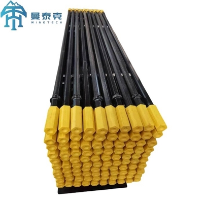 Strumento di trivellazione di roccia esagonale a 7 gradi H22 Strumento di trivellazione di roccia esagonale Jack Hammer Taper Drill Rod