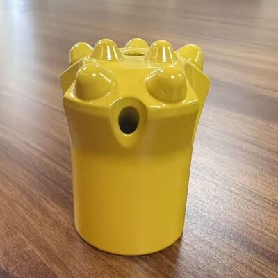 Punte per perforazione in roccia dura conica 7 11 12 gradi punta a bottone per estrazione mineraria