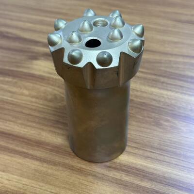 Buttone a filo T45 da 76 mm per esplorazione di gallerie e perforazione a blast