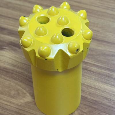 Punta a bottone con filettatura R32 da 43 mm per perforazione esplosiva in progetti infrastrutturali