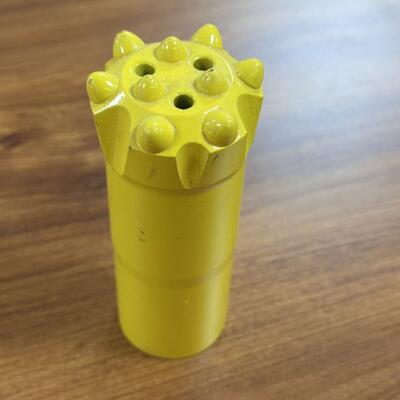 Punta a bottone con filettatura T38 da 76 mm per rinforzo di montagne e perforazione di ancoraggio
