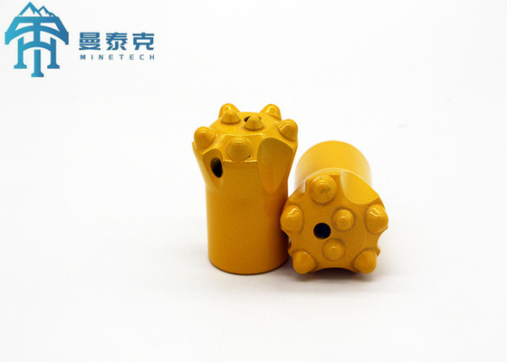 Forgiato Conical Rock Drilling Bit 50mm Lunghezza 2 buchi di scarico 0,25kg Peso Nero/Giallo/Verde/Rosso