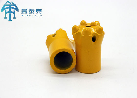 26mm Flat Face Conical Button Bit 7° Angolo Con Materiale di Carburo di Acciaio Durable