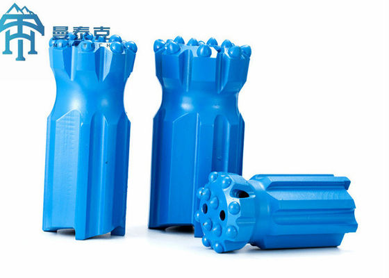 89mm blu ritirano l'utensile a inserti T51, strumenti di perforazione di Dth della roccia del centro di goccia