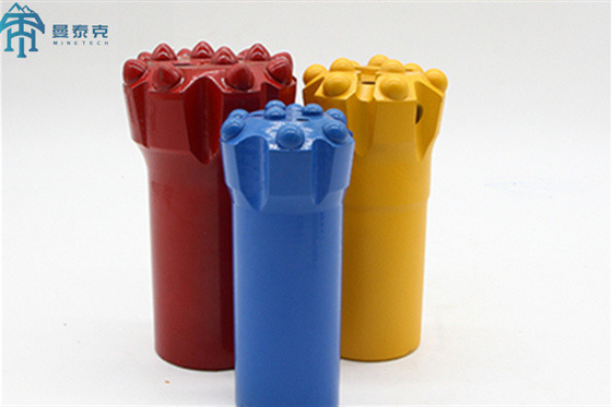 Bottone infilato punta di perforazione del carburo di tungsteno della roccia di R32 51mm