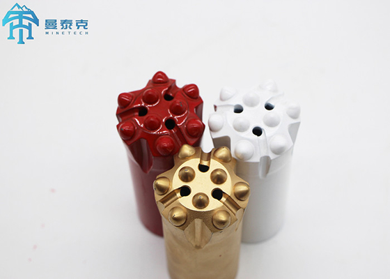 89mm R32 Retrac Perforazione Bit Top Martello Thread Button Bit per l'estrazione mineraria