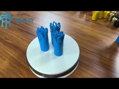 R32 51 mm Long Skirt Spherical Top Hammer Bits per la perforazione