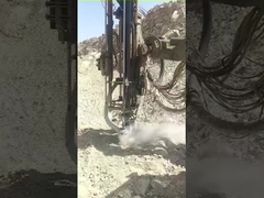 T38 64mm filo buttone bit funzionando in buone prestazioni in Arabia Saudita